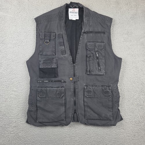 Rothco mens vest large gray - rothco,
